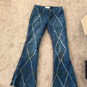 Free People bell bottom jeans